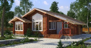 Строительство из двойного бруса под ключ Гудермес цены от 13230 руб.